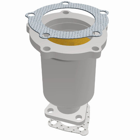 MagnaFlow direct-fit catalytic converter for 2000-2002 Mazda 2.0L stainless steel CARB compliant OBDII 49299