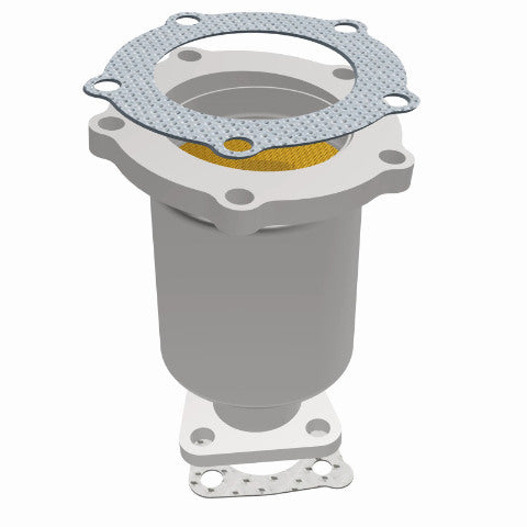 MagnaFlow direct-fit catalytic converter for 2000-2002 Mazda 2.0L stainless steel CARB compliant OBDII 49299