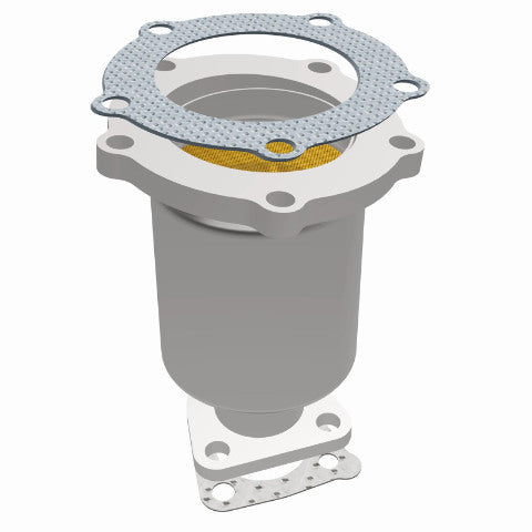 MagnaFlow direct-fit catalytic converter for 2000-2002 Mazda 2.0L stainless steel CARB compliant OBDII 49299