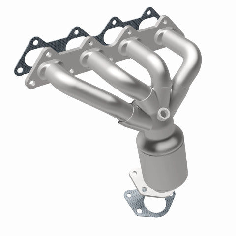MagnaFlow direct-fit catalytic converter fits 2001-2005 Dodge Stratus, 2000-2005 Mitsubishi Eclipse, and more, this and 2001-2003 Galant 2.4L mani 2.4L stainless steel CARB complia