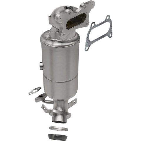 MagnaFlow direct-fit catalytic converter for 2006-2013 Honda Civic 1.8L stainless steel CARB compliant 49343