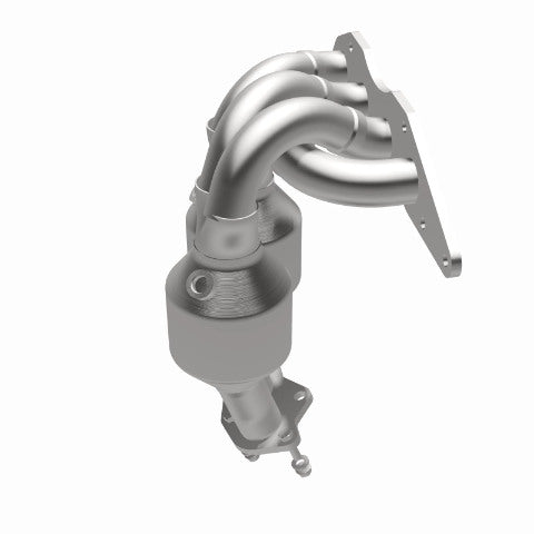 MagnaFlow direct-fit catalytic converter fits 2004-2012 Mitsubishi Galant and 2006-2012 Mitsubishi Eclipse. Hardware is included to eliminate the hassle of working with corroded fa