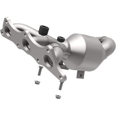 MagnaFlow direct-fit catalytic converter fits 2006-2012 Mitsubishi Eclipse and 2004-2009 Mitsubishi Galant and 2006-2009 Eclipse 3.8 rr manf O 3.8 inch inlet/outlet stainless steel