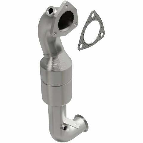 MagnaFlow direct-fit catalytic converter fits 2007-2015 Mini Cooper, 2011-2016 Mini Cooper Countryman, and more, this and 2007-2009 Cooper S turbo frt OE stainless steel CARB compl