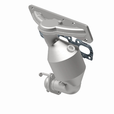 MagnaFlow direct-fit catalytic converter fits 2007-2008 Ford Escape, Mercury Mariner, and more, this and 08 Escape 3.0L frt mani 3.0L stainless steel CARB compliant OBDII 49376