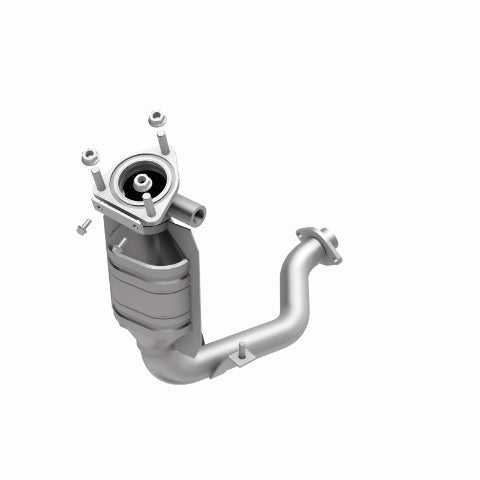 MagnaFlow direct-fit catalytic converter fits 2001-2004 Ford Escape and Mazda Tribute, this and 2001-2004 Escape 2.0 2 inch inlet/outlet stainless steel CARB compliant 49379