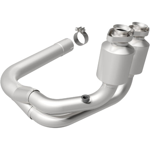 MagnaFlow direct-fit catalytic converter for 2004-2006 Jeep Wrangler stainless steel CARB compliant 49386