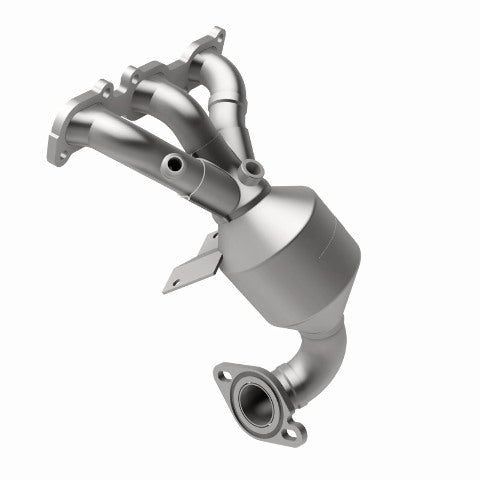 MagnaFlow direct-fit catalytic converter fits 2006-2009 Ford Fusion, Mercury Milan, and more, this and 2007 Mercury Milan 3.0L stainless steel CARB compliant OBDII 49388