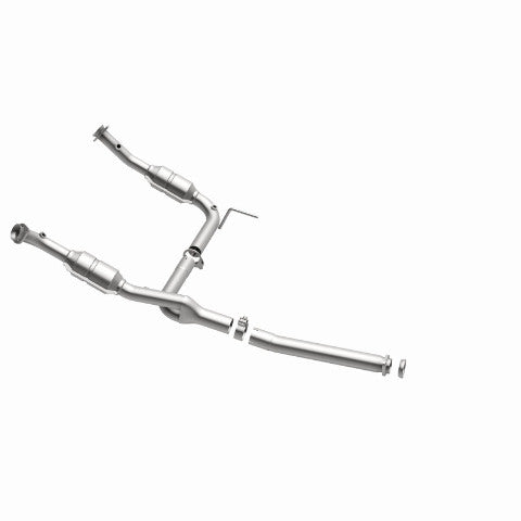 MagnaFlow direct-fit catalytic converter fits 2004-2005 Ford Explorer and Mercury Mountaineer and 05 Explorer 4.0 2/4wd 4 inch inlet/outlet stainless steel CARB compliant 49406