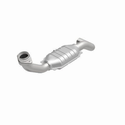 MagnaFlow direct-fit catalytic converter fits 2005-2006 Ford Expedition 5.4L and 05 Expedition driver side 5.4 driver side 5.4 inch inlet/outlet stainless steel CARB compliant OBDI