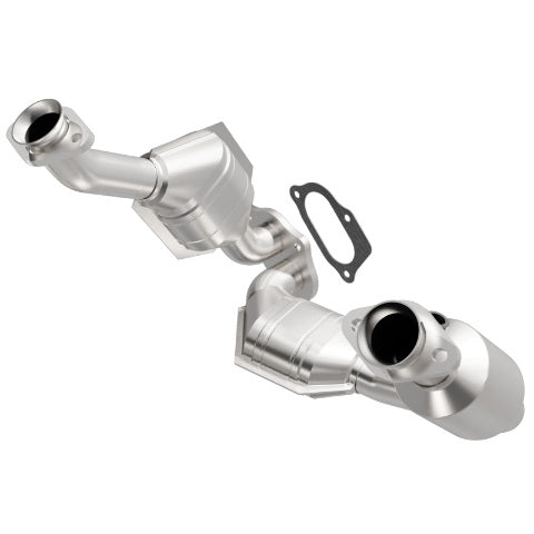 MagnaFlow direct-fit catalytic converter fits 2001-2003 Ford Ranger and Mazda B3000, this and 2003-2004 Ranger 3.0L stainless steel CARB compliant OBDII 49440