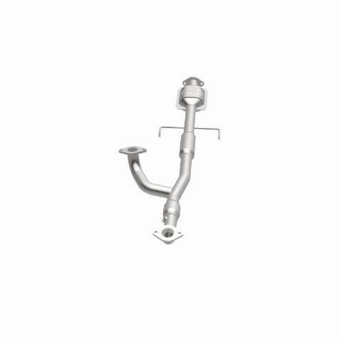 MagnaFlow direct-fit catalytic converter fits 2000-2005 Mitsubishi Eclipse, 2001-2005 Dodge Stratus, and more, this and 2000-2003 Galant 3L rr stainless steel CARB compliant OBDII