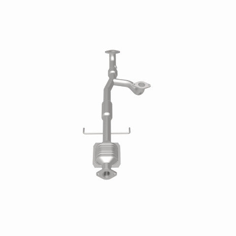 MagnaFlow direct-fit catalytic converter fits 2000-2005 Mitsubishi Eclipse, 2001-2005 Dodge Stratus, and more, this and 2000-2003 Galant 3L rr stainless steel CARB compliant OBDII