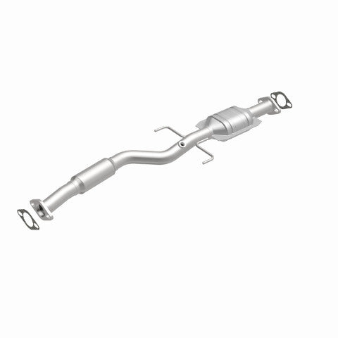 MagnaFlow direct-fit catalytic converter fits 2000 Mitsubishi Galant 2.4L and 2000 Mitsubishi Eclipse 2.4L 2.4 inch inlet/outlet stainless steel CARB compliant OBDII 49458