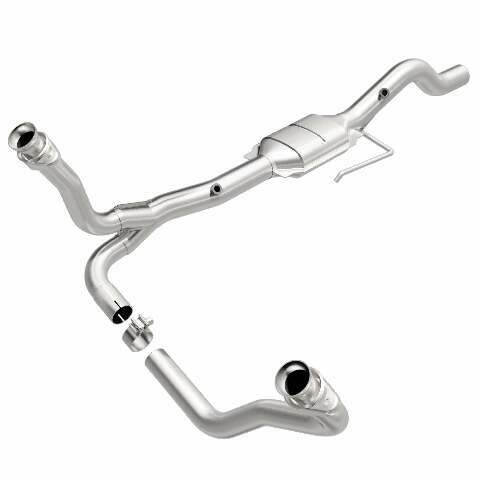MagnaFlow direct-fit catalytic converter fits 2000-2003 Dodge Durango 4.7L and 2000-2003 Durango 4WD stainless steel CARB compliant OBDII 49472
