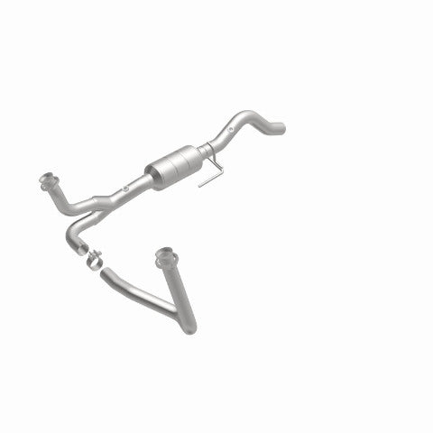 MagnaFlow direct-fit catalytic converter fits 2000 Dodge Durango 5.2L and 2000-2003 Dodge Durango 5.9L stainless steel CARB compliant OBDII 49473