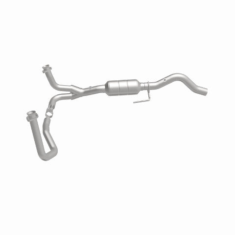 MagnaFlow direct-fit catalytic converter fits 2000 Dodge Durango 5.2L and 2000-2003 Dodge Durango 5.9L stainless steel CARB compliant OBDII 49473