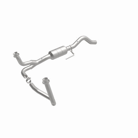 MagnaFlow direct-fit catalytic converter fits 2000 Dodge Durango 5.2L and 2000-2003 Dodge Durango 5.9L stainless steel CARB compliant OBDII 49473
