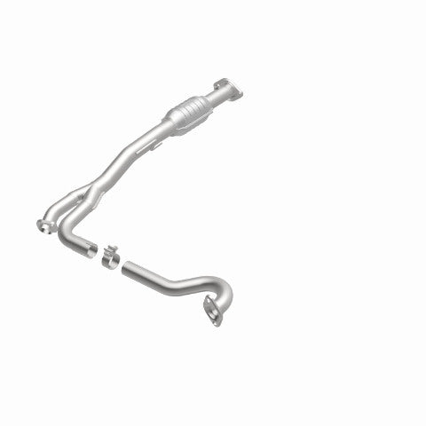 MagnaFlow direct-fit catalytic converter for 2002-2003 Jeep 3.7 inch inlet/outlet stainless steel CARB compliant 49491