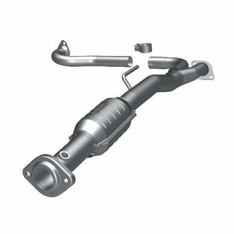 MagnaFlow direct-fit catalytic converter for 2002-2003 Jeep 3.7 inch inlet/outlet stainless steel CARB compliant 49491
