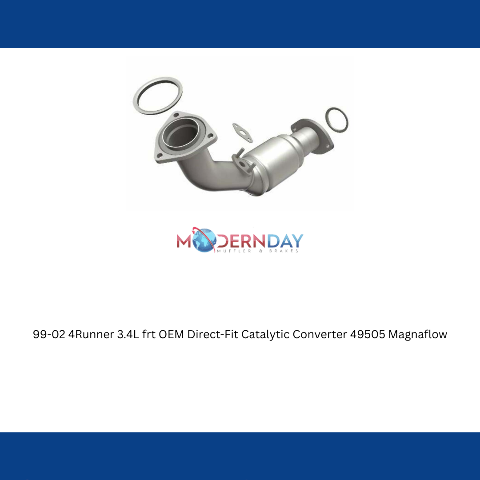 MagnaFlow direct-fit catalytic converter for 1999-2002 Toyota 4Runner 3.4L stainless steel CARB compliant 49505