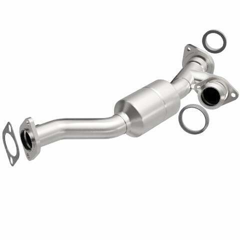 MagnaFlow direct-fit catalytic converter fits 2001-2003 Montero 3L passenger side fr passenger side stainless steel CARB compliant OBDII 49512