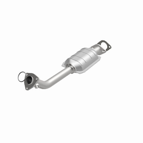 MagnaFlow direct-fit catalytic converter fits 2001-2004 Pathfinder passenger side rr passenger side stainless steel CARB compliant OBDII 49532