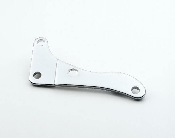 Mr. Gasket alternator bracket lower chrome Chevy polished steel 4954