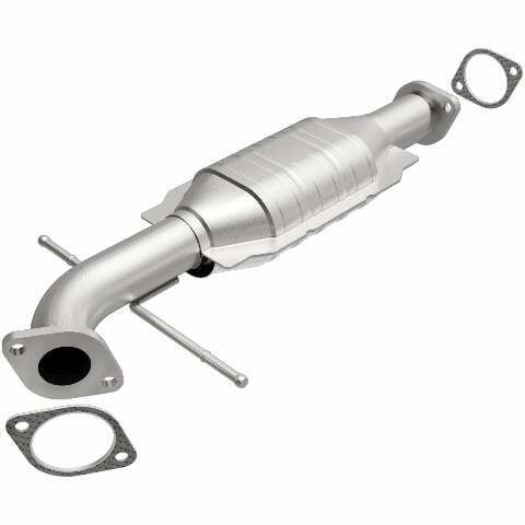 MagnaFlow direct-fit catalytic converter fits 2002-2005 Kia Sedona 3.5L and 2002-2005 Sedona 3.5L rr 3.5L stainless steel CARB compliant OBDII 49544