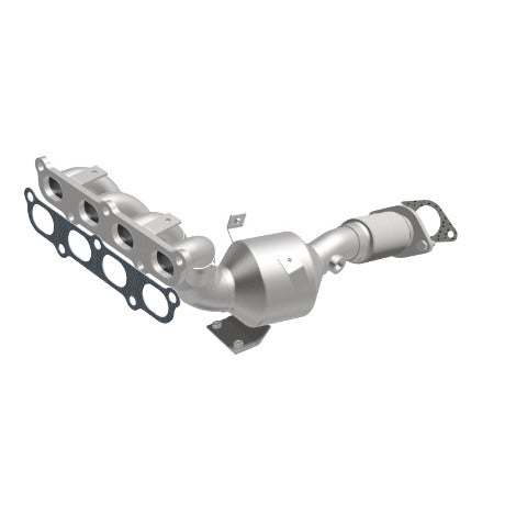 MagnaFlow direct-fit catalytic converter fits 2011 Ford Fiesta 1.6L 4 1.6L stainless steel CARB compliant OBDII 49552