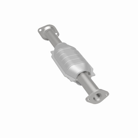 MagnaFlow direct-fit catalytic converter fits 2001-2003 Mitsubishi Montero Sport 3.5L and 2002-2003 Mitsubishi Montero Sport 3.0L stainless steel CARB compliant OBDII 49570