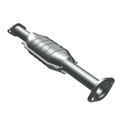 MagnaFlow direct-fit catalytic converter fits 2001-2003 Mitsubishi Montero Sport 3.5L and 2002-2003 Mitsubishi Montero Sport 3.0L stainless steel CARB compliant OBDII 49570