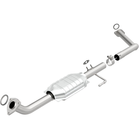 MagnaFlow direct-fit catalytic converter for 2001-2004 Toyota Sequoia 4.7L driver side stainless steel CARB compliant OBDII 49577