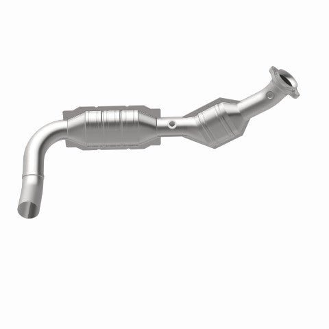 MagnaFlow direct-fit catalytic converter fits 2003-2004 Ford Expedition 4.6L and 2003-2004 Exped 4.6L driver side 4.6L driver side stainless steel CARB compliant OBDII 49605