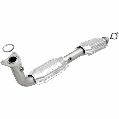 MagnaFlow direct-fit catalytic converter for 2007-2013 Toyota Tundra 4.7L passenger side stainless steel CARB compliant OBDII 49626
