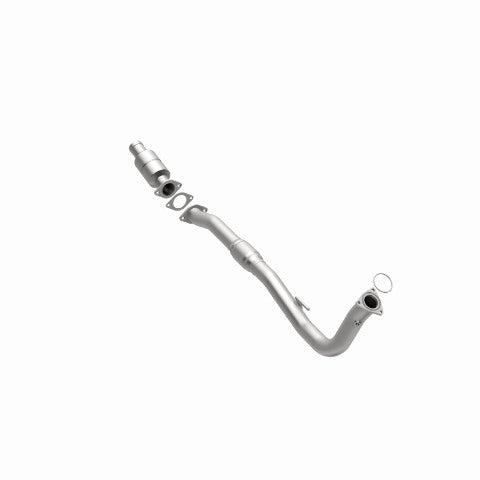 MagnaFlow direct-fit catalytic converter fits 2001-2003 Chevrolet Suburban 2500, 2002-2003 Chevrolet Avalanche 2500, and additional vehicles and 2002-2003 Avalanche 8.1 passenger s