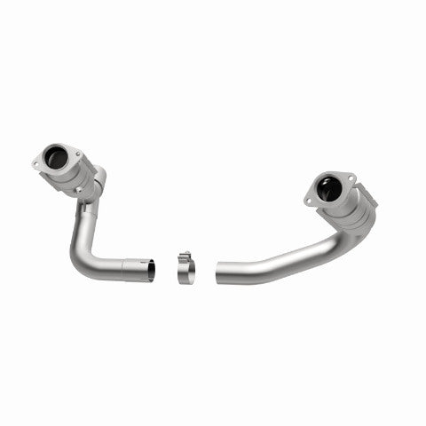 MagnaFlow direct-fit catalytic converter fits 2008 Dodge Durango and 2008 Chrysler Aspen. Hardware is included to eliminate the hassle of working with corroded factory parts. Note
