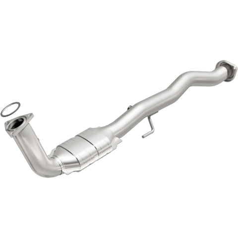 MagnaFlow direct-fit catalytic converter fits 2007-2008 Chevrolet Suburban 2500 6.0L and 2007-2008 GMC Yukon XL 2500 6.0L passenger side stainless steel CARB compliant OBDII 49641