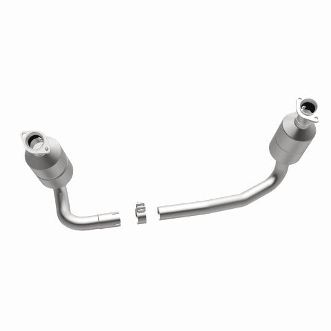 MagnaFlow direct-fit catalytic converter fits 04 Dakota 3.7/4.7 2WD 3.7 inch inlet 4.7 inch outlet stainless steel CARB compliant 49657