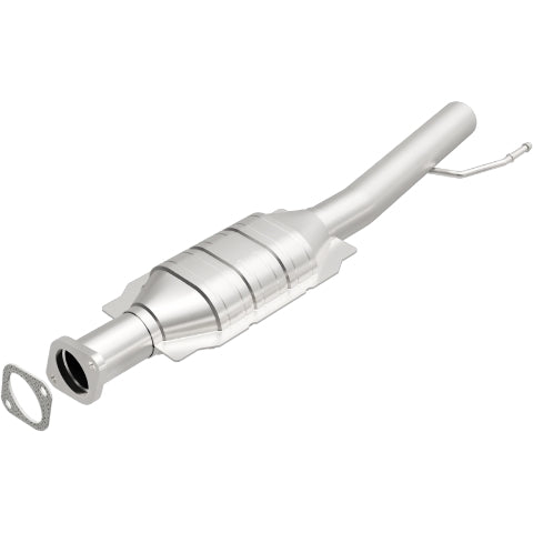 MagnaFlow direct-fit catalytic converter fits 2005-2009 Escape/Trib 2.3 rr OE 2.3 inch inlet/outlet stainless steel CARB compliant OBDII 49662