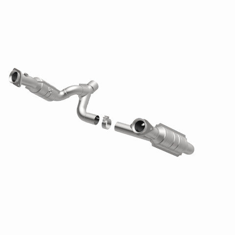 MagnaFlow direct-fit catalytic converter fits 2011-2013 Ram 1500 and 2009-2010 Dodge Ram 1500. Hardware is included to eliminate the hassle of working with corroded factory parts.