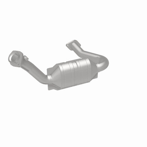MagnaFlow direct-fit catalytic converter fits 2007-2011 Ford Ranger 4.0L and 2007-2010 Mazda B4000 4.0L driver side 4 inch inlet/outlet stainless steel CARB compliant OBDII 49677