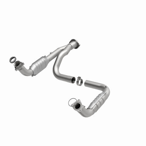 MagnaFlow direct-fit catalytic converter fits 2007-2009 Hum H2 6.0/6.2 stainless steel CARB compliant 49679