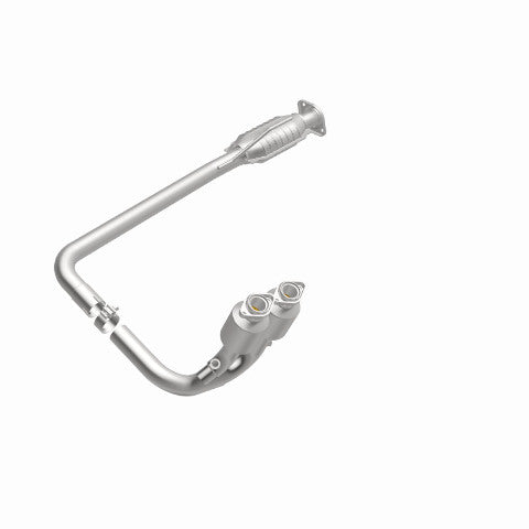 MagnaFlow direct-fit catalytic converter for 2004-2006 Jeep Wrangler 4 inch inlet/outlet stainless steel CARB compliant OBDII 49690