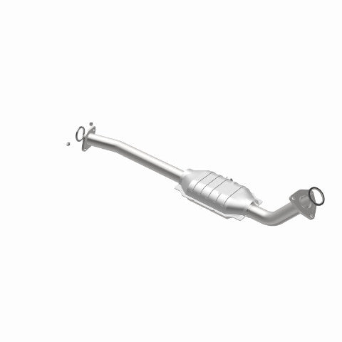 MagnaFlow direct-fit catalytic converter for 2005-2007 Toyota Sequoia passenger side 4.7 inch inlet/outlet stainless steel CARB compliant OBDII 49700