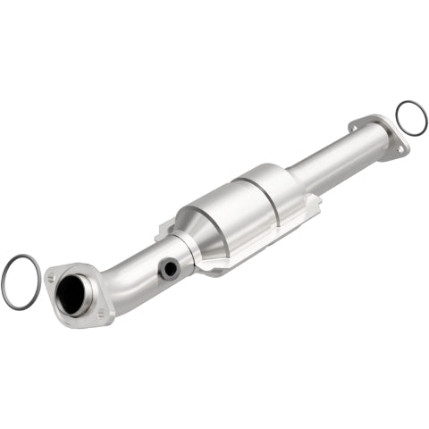 MagnaFlow direct-fit catalytic converter for 2005-2015 Toyota Tacoma passenger side stainless steel CARB compliant OBDII 49702