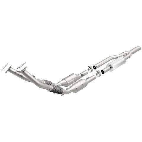 MagnaFlow direct-fit catalytic converter for 2008-2009 Audi stainless steel CARB compliant 49716