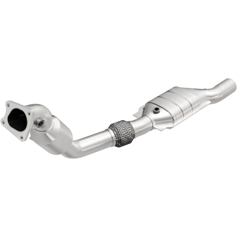 MagnaFlow direct-fit catalytic converter for 2003-2004 Audi 4.2L passenger side stainless steel CARB compliant OBDII 49743