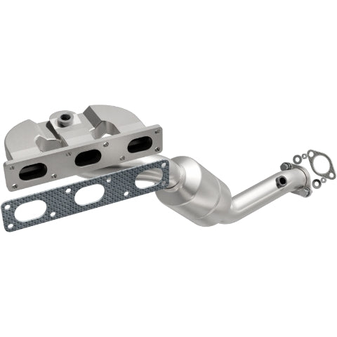 MagnaFlow direct-fit catalytic converter for 2004-2005 BMW 3.0L stainless steel CARB compliant OBDII 49771