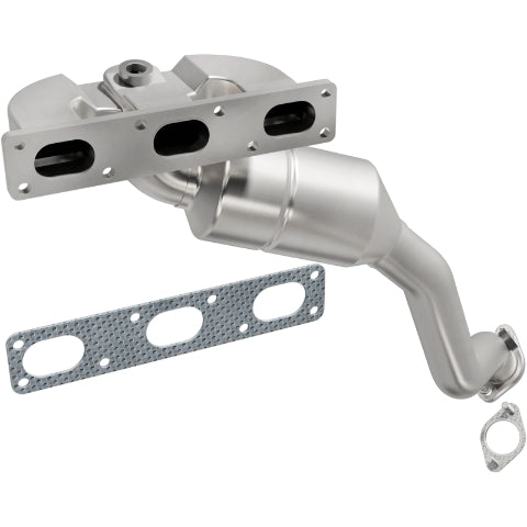 MagnaFlow direct-fit catalytic converter for 2001-2003 BMW stainless steel CARB compliant OBDII 49772